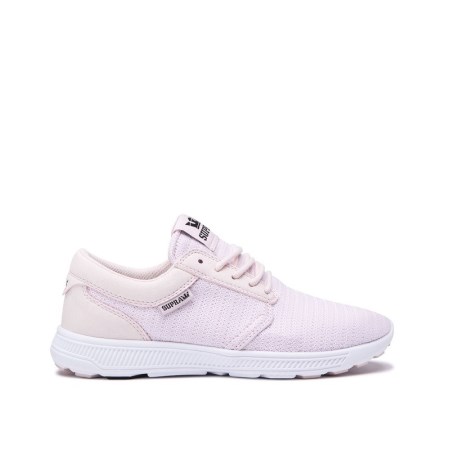 Supra Hammer Run Womens Low Tops Shoes Pink UK 03LDA